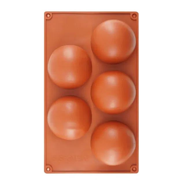 Color: Chocolate, Ships From: CHINA - 3D Round Half Sphere Molde Silicona Silicone Molds for Baking DIY Baking Mold Chocolate Cake Mold Molde De Silicona Reposteria
