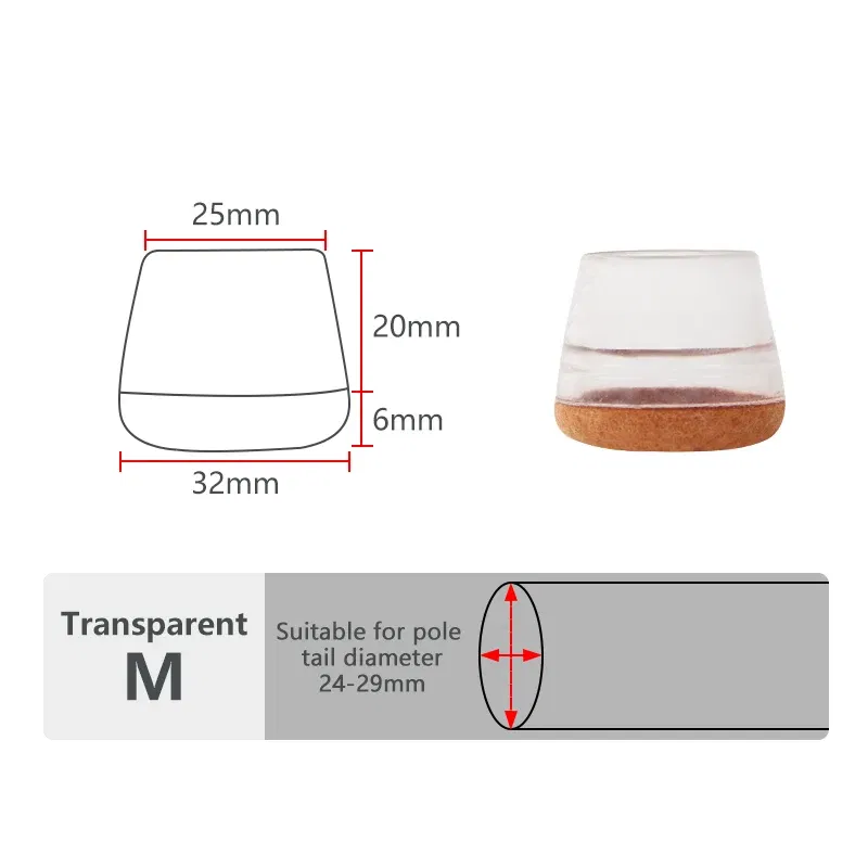 Color: Golden - LETOYO felt fishing rods cap Bottom Protector Handle Protective Case Silicone Rod Plug Tail Fishing Tackle fishing equipment