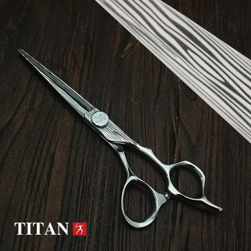 Color: GRAY, Ships From: CHINA - TITAN Professional Hairdressing Scissors Cut Hairdresser Thinning Shears Set Hair Cutting Scissors Barber salon