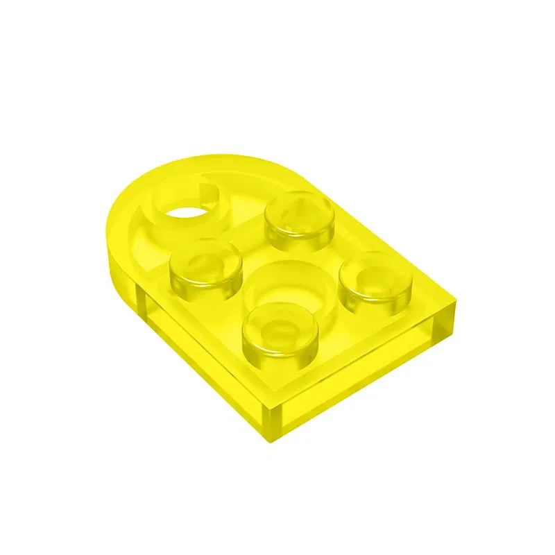 Color: tan - Gobricks 1pcs Moc Bricks Plate Special Parts 3x2 with Hole Compatible with 3176 Assemble Building Block Kids Toys DIY Gift Adult