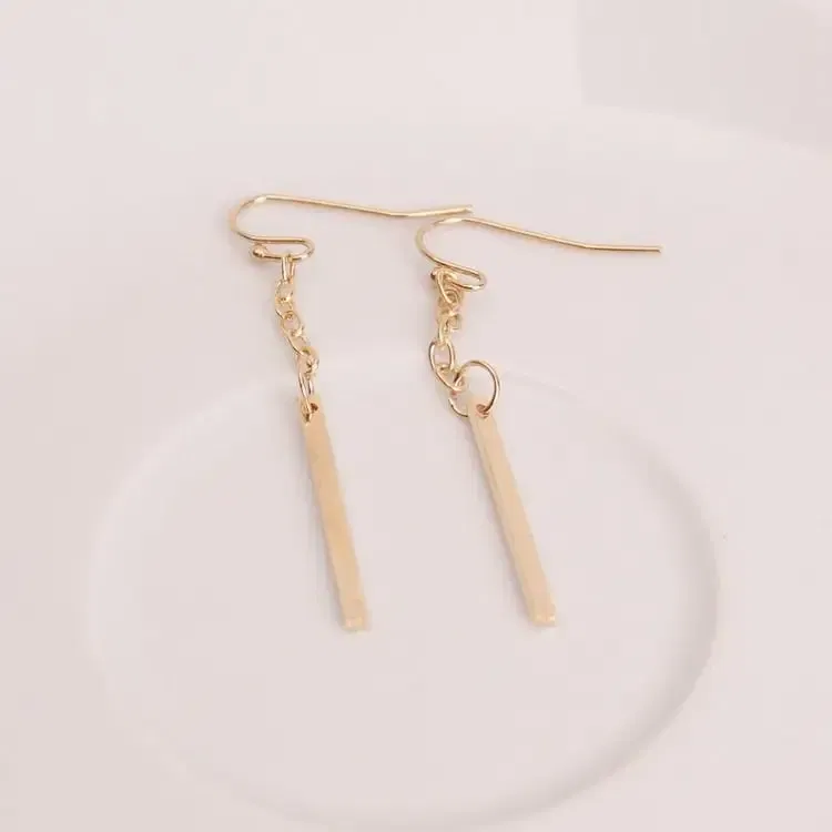 Metal Color: Pure Gold Color - Flower Earrings 2019 Punk Fashion New Earrings Lady Wild Chain Pearl Crystal Flower Earrings Gift Wholesale Ladies Earrings