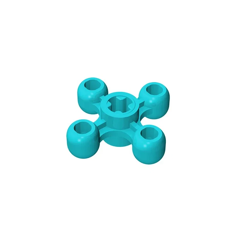 Color: Blue - Gobricks GDS-1179 Technical Knob Cog / Gear / Wheel compatible  lego 32072 children's DIY Educational Building Blocks Technical