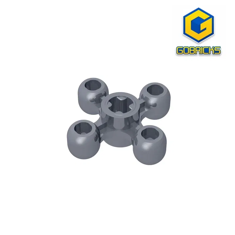 Color: Blue - Gobricks GDS-1179 Technical Knob Cog / Gear / Wheel compatible  lego 32072 children's DIY Educational Building Blocks Technical