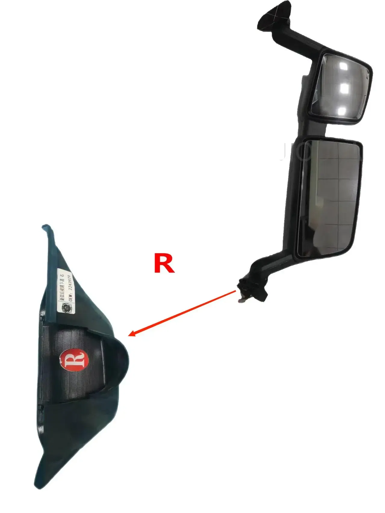 Color: Gold, Ships From: CHINA - Suitable For Scania Truck Lens,  Mirror Lens Cover OEM 2119463 2119458 2119451 2119446 2243925 2243929 2243924 2243928 2116849 2