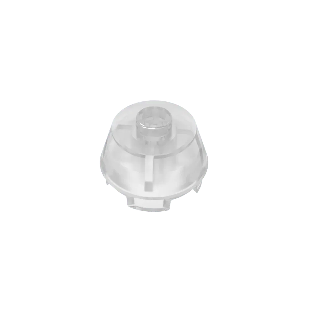 Color: Dark Red - Gobricks GDS-946  Cone 2 x 2 Truncated compatible with lego 98100 pieces of children's DIY Educational Building Blocks Technical