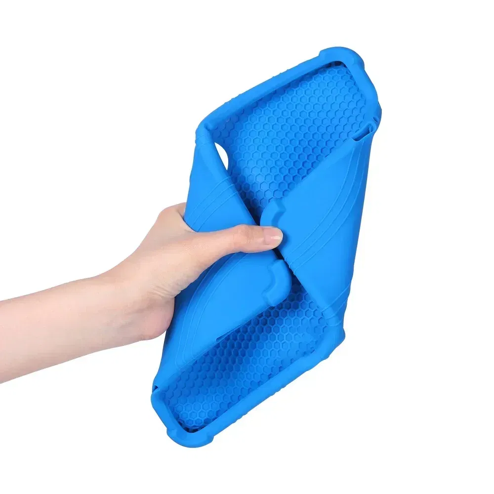 Color: Black, Size: eleven - Case for TCL Tab 11 Gen 2 Android 14 Tablet 11"  9465X Tablet PC Soft Silicone Shockproof Cover with Rear Kickstand