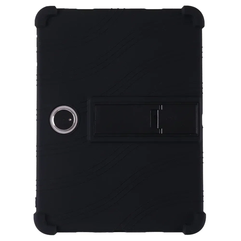Color: Black, Size: eleven - Case for TCL Tab 11 Gen 2 Android 14 Tablet 11"  9465X Tablet PC Soft Silicone Shockproof Cover with Rear Kickstand