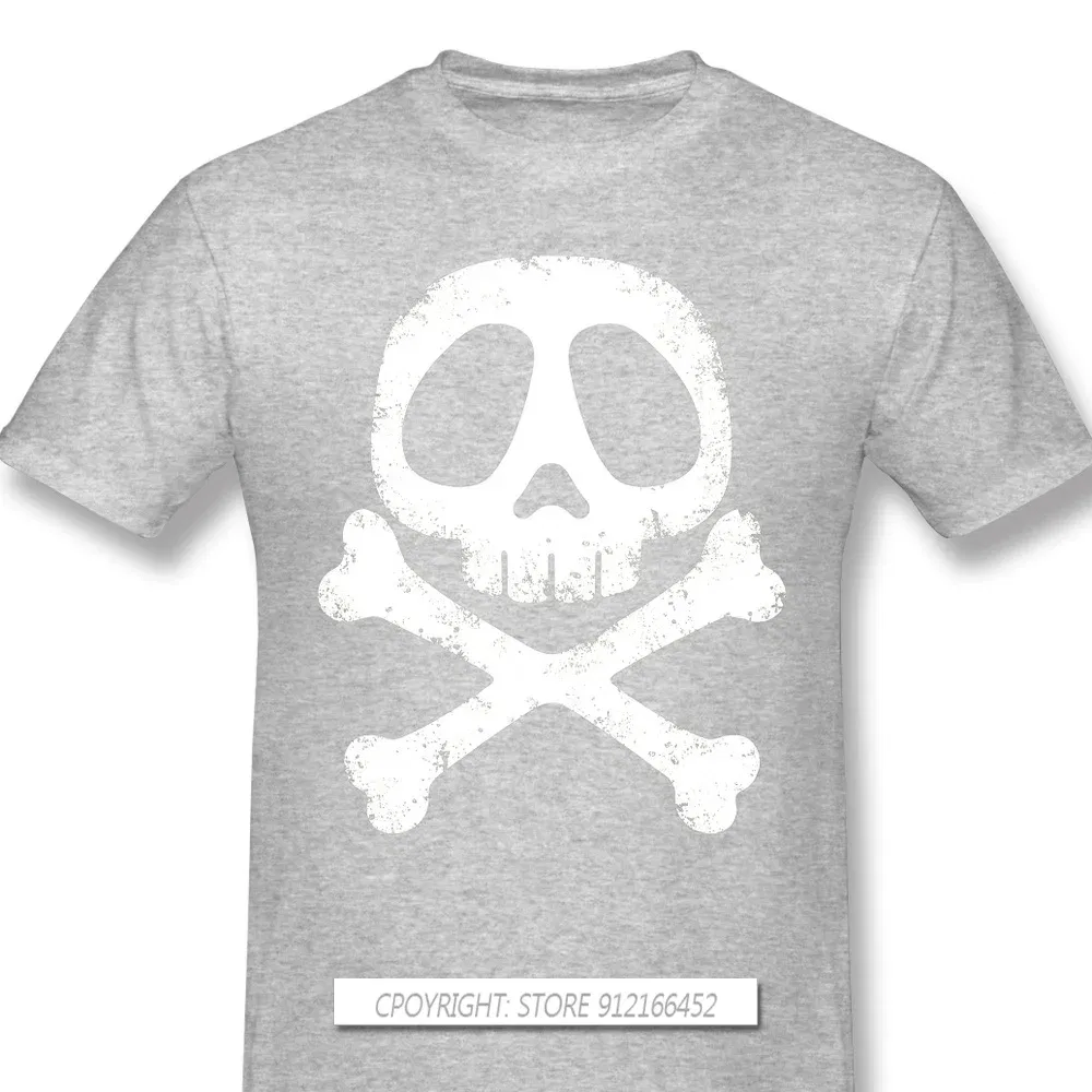 Color: GRAY, Size: L - Cool Black TShirt Space Pirate Captain Harlock Arcadia Kei Yuki Anime Homme T-Shirts Tee Pure Cotton Oversize Short Sleeve