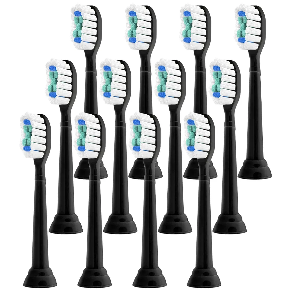 Color: Light Purple - Replacement Toothbrush Heads Compatible with Philips Sonicare Electric Toothbrush Brush Head 1100 2100 4100 5100 5300 6100 7500