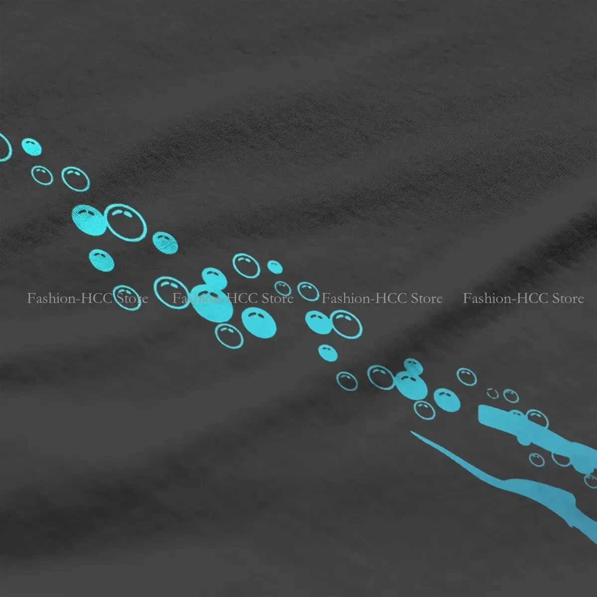 Color: WHITE, Size: XXXL - Blue Diver Hipster Polyester TShirts Dive Scuba Diving Female Harajuku Streetwear T Shirt O Neck