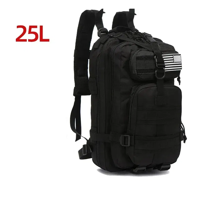 Color: GRAY - 25L/50L Outdoor Sports Fitness Backpack Training Modular Backpack Multifunctional Backpack
