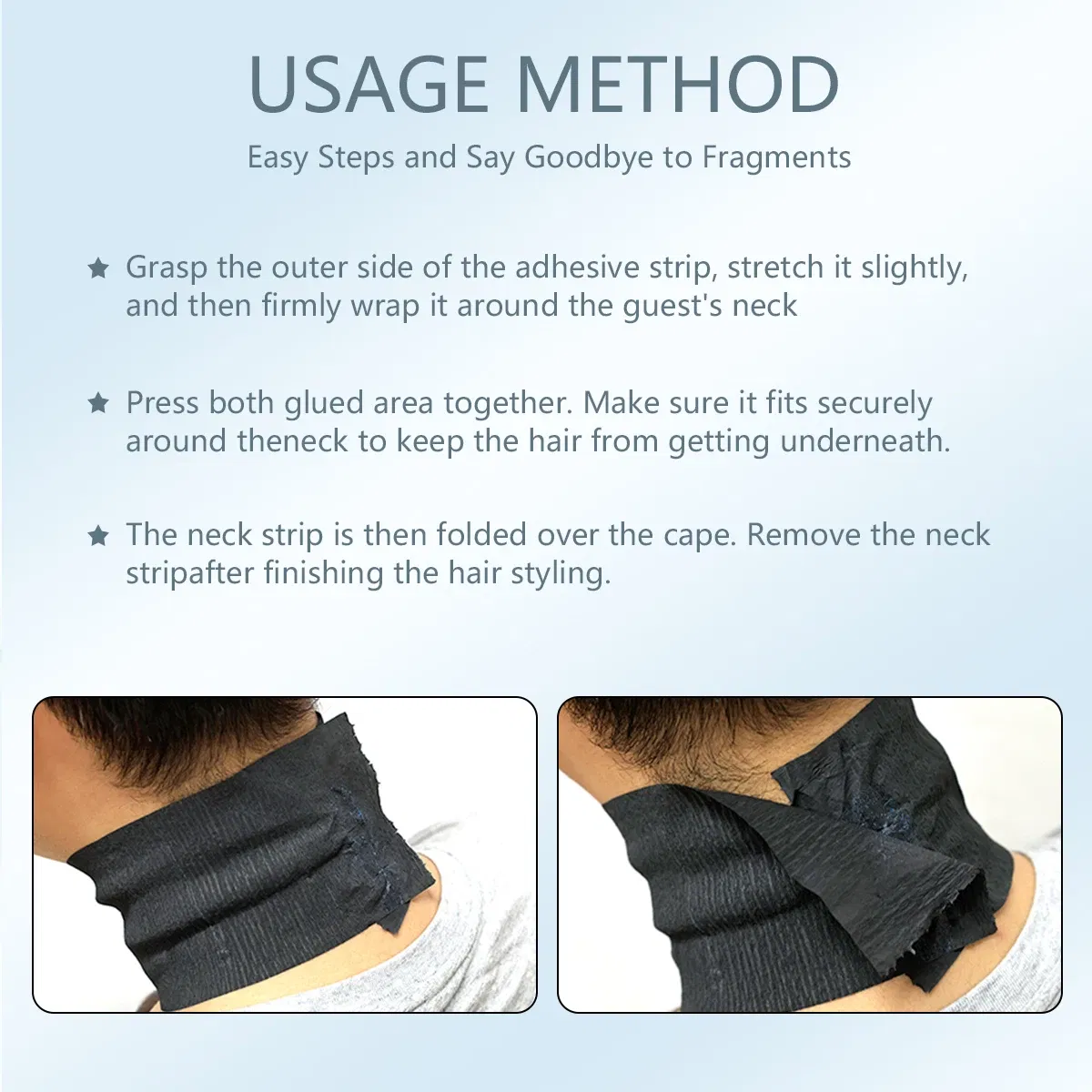 Color: Dark Khaki - Barbershop 1 Roll Protection Hairdressing Neck Paper Disposable Hair Cutting Accessory Supplies