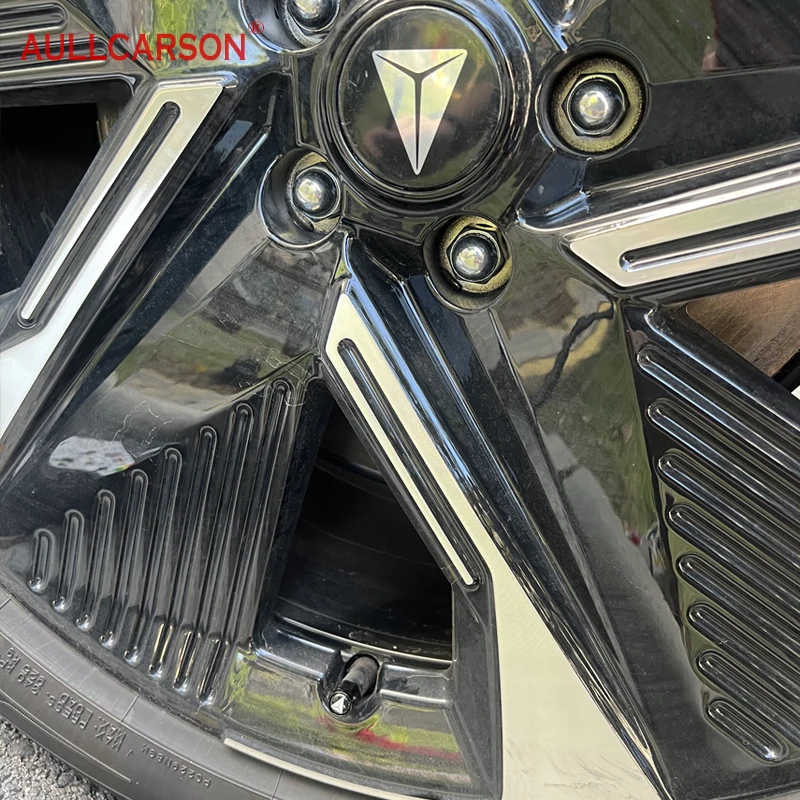 For Deepal L07 S07 S05 SL03 G318 S09 EV Car Wheel Tire Air Valve Caps Stem Cover With Brand Accessories