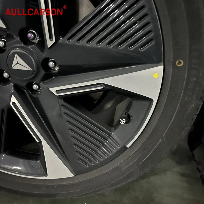 For Deepal L07 S07 S05 SL03 G318 S09 EV Car Wheel Tire Air Valve Caps Stem Cover With Brand Accessories