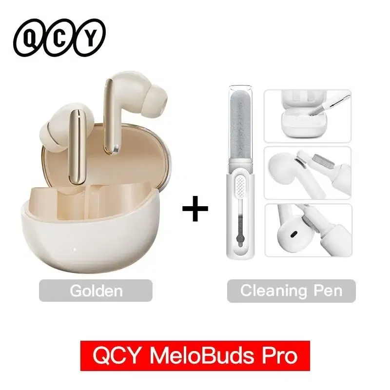 Color: black, Ships From: CHINA - New! MeloBuds Pro ANC Bluetooth 5.3 Earphones Wireless 46dB Hybrid ANC Hi-Res LDAC Earbuds 6 Mic Headphones 34H in-Ear Detection