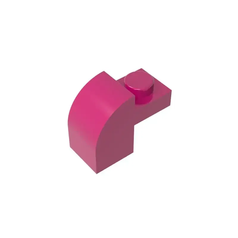 Color: WHITE - Gobricks 10PCS High-Tech Assemble Particle 6091 32807 1x2x11/3 Building Blocks Kit Part Idea Toys For Children Birthday Gifts