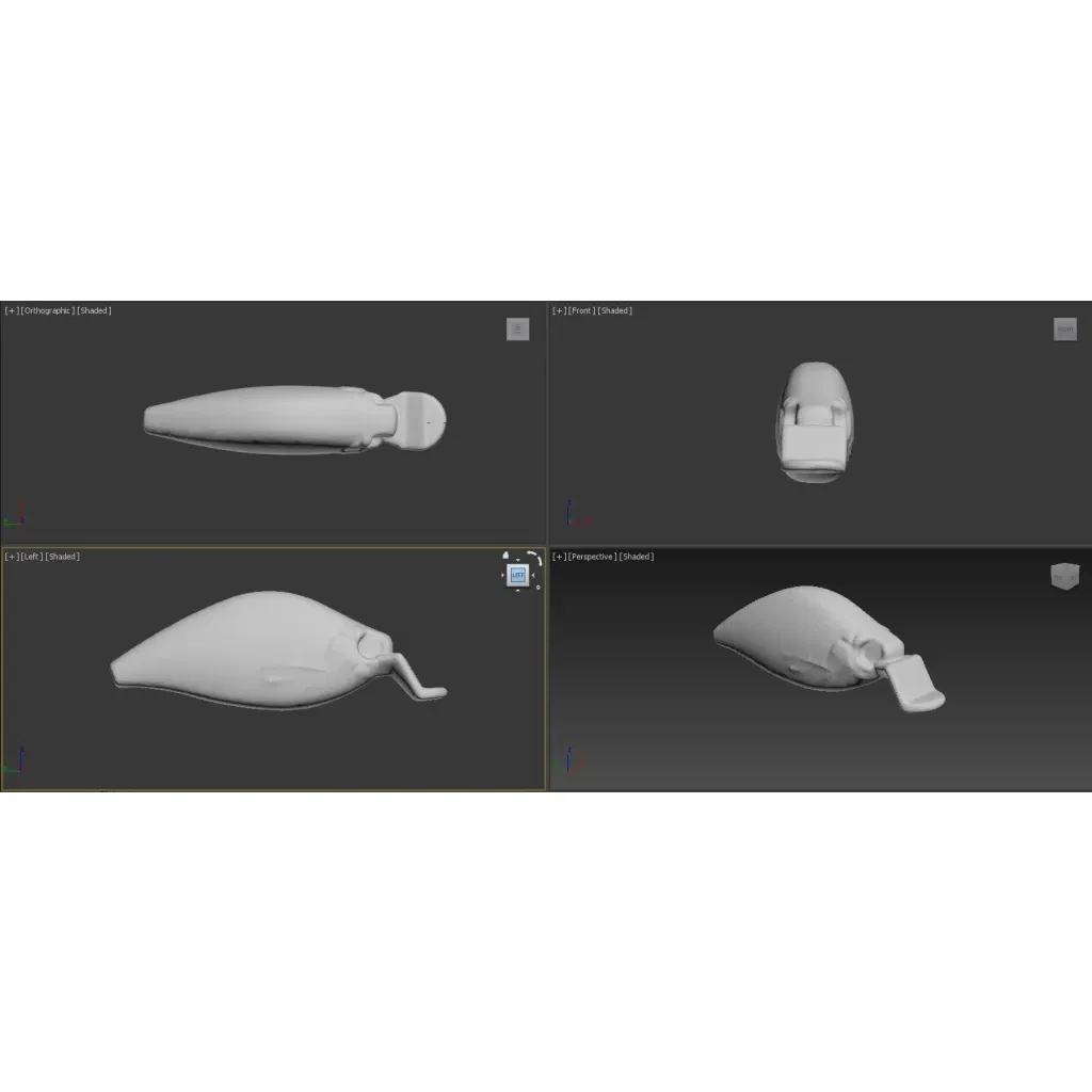 Color: Orange Red - wLure Fishing Lures 6.4cm 8.6g Crankbait Wobbler Hard Bait Pike Fishing Carp Artificial Bait 2023 Colors Fake Lure C503