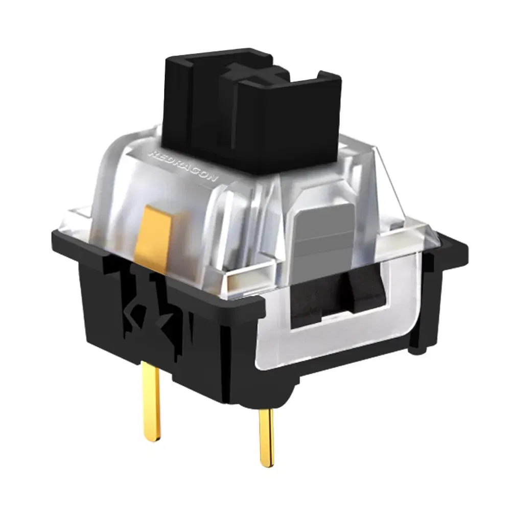 Color: Olive, Axis Body: Brown Switch - REDRAGON SMD RGB MX Switch 3Pin Clicky Linear Tactile Silent Red Blue Black Brown Purple Switche For Backlit Mechanical Keyboard