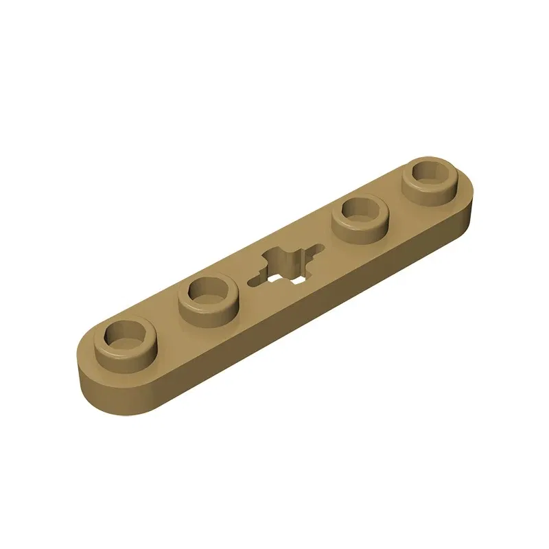 Color: black - Gobricks GDS-900 Plate 2 x 4 Technical, Plate 1 x 5 with Smooth Ends, 4 Studs and Center Axle Hole compatible with lego 32124