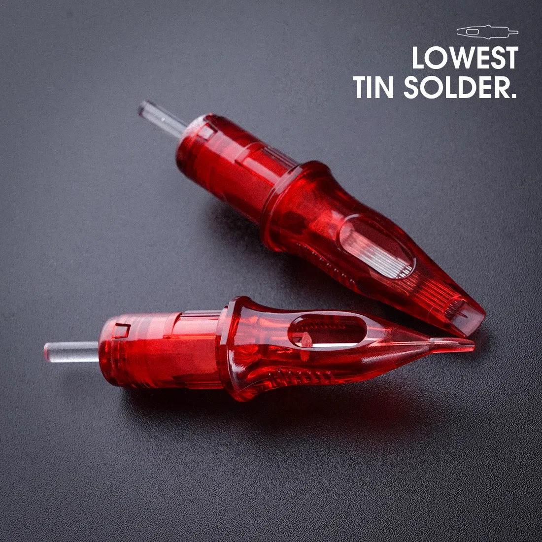 Size: 5RS, Color: Red - Sterilized Tattoo Cartridge Needles Makeup Permanent Needles Round Liner 0.35mm/0.30mm/0.25mm 1RL Tattoo Nozzle Tattoo Supplies