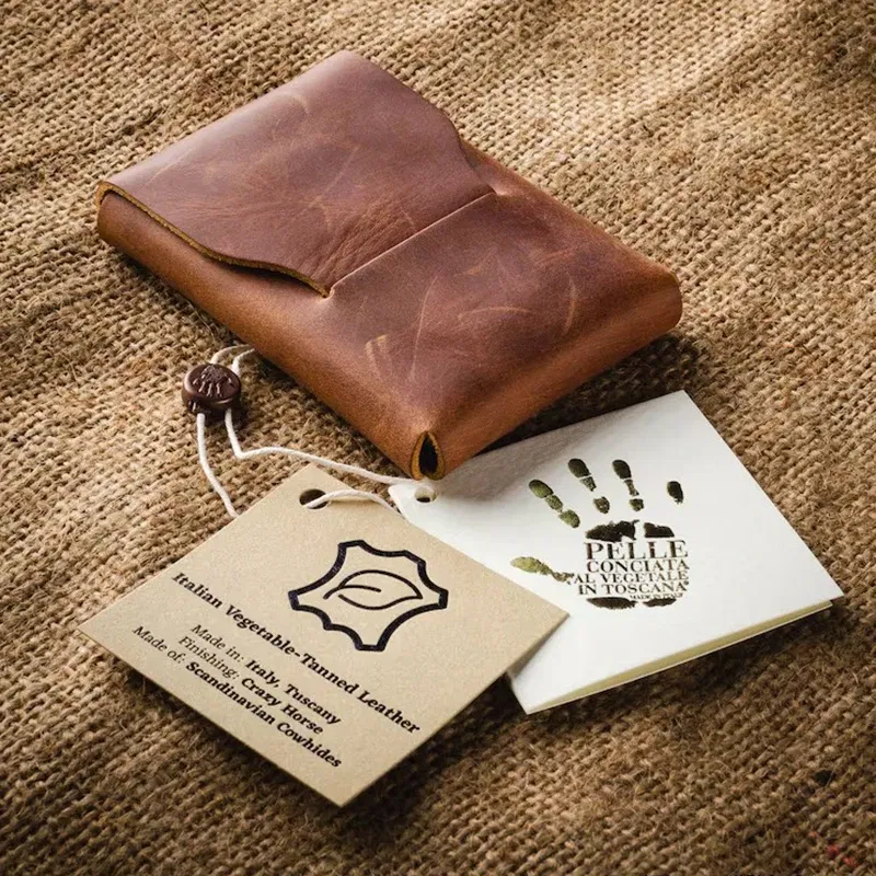 Color: Navy Blue - Leather Card Holder Minimalist Wallet Engraved Personalized Wallet Business CardHolder Mens Wallet Gift for Him