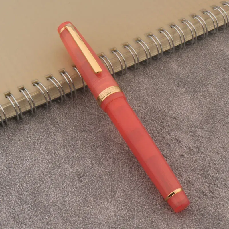 Color: plum - JinHao 82 Fountain Pen Color match Dip in water Glass Nib Stationery Office School Supplies Ink Pens