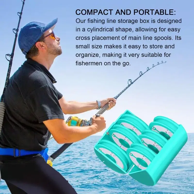 Color: WHITE, Ships From: CHINA - Fishing Main Spool Box Winding Board High-Quality Fishing Box Fishing Tools Main Spool Box