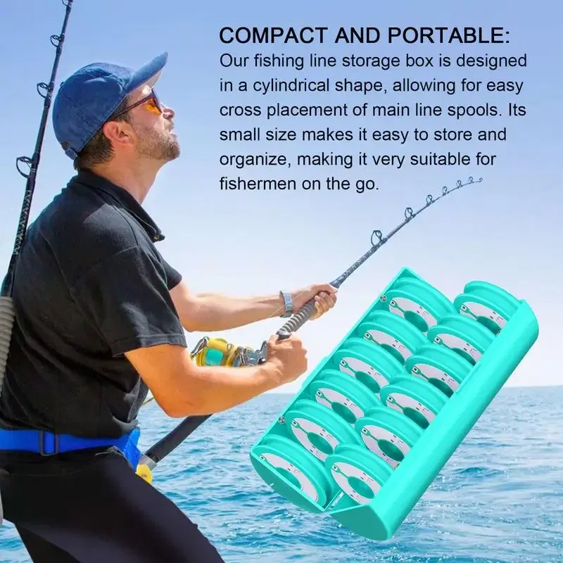 Color: WHITE, Ships From: CHINA - Fishing Main Spool Box Winding Board High-Quality Fishing Box Fishing Tools Main Spool Box