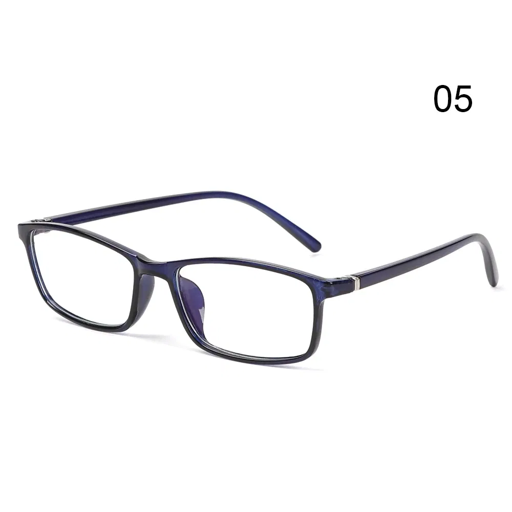 Frame Color: Gold - Anti Light Glasses Ray Blue Fashion Anti Blue Fatigue Protection Blocking Goggles Eye Square Radiation Computer Games Glasses