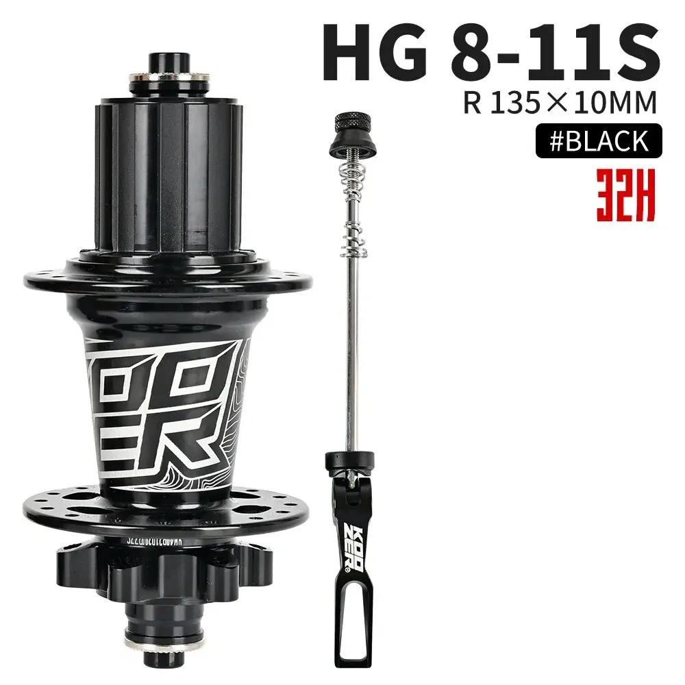 Color: Yellow - Bicycle Hubs KOOZER XM490 Mountain Bike Hubs 6 Pawl 72 Click 28 32 36H Holes HG SX NX 8-12 Speeds 26 27.5 29 Inches Rear Hubs