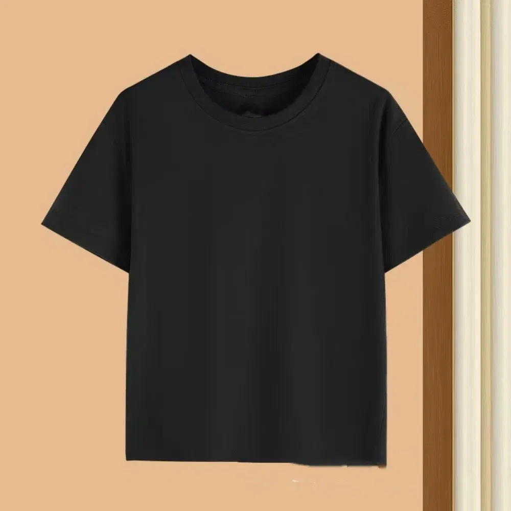 Color: Orange, Kid Size: 10 - Summer Huntrix Kpop Demon Hunters Graphics Cool Printed Girls Boys T Shirts High Quality Fashion Causal Tee Cotton Children Tops