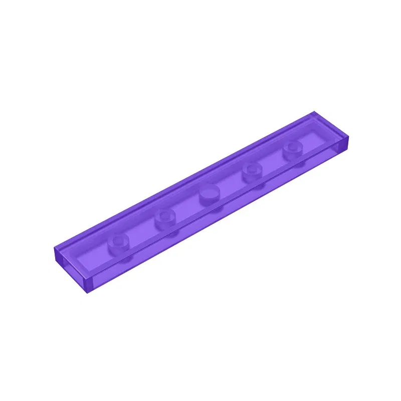 Color: BRIGHT PINK - Gobricks GDS-564 Tile 1 x 6 compatible with lego 6636 pieces of children's toys Building Blocks Technical