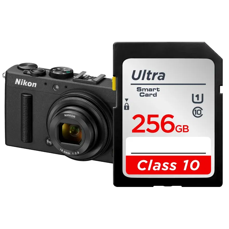 Capacity: 4GB - SD Card 64GB 128GB 256GB V10 16GB 32GB Normal Full Size Flash SD Memory Card High Speed for Camera