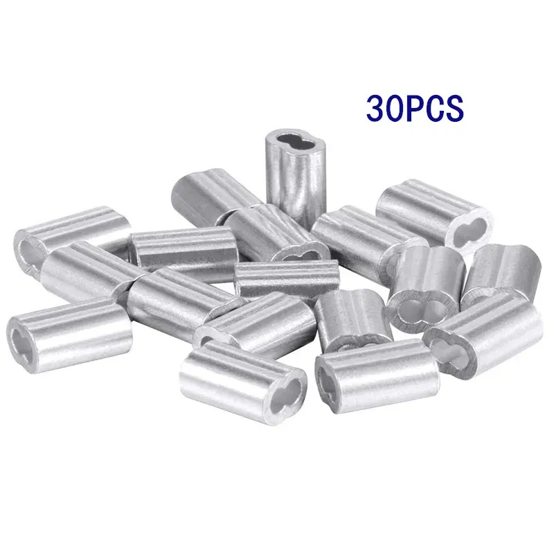 Diameter: 3mm - 1.5/2/3mm*50m Stainless Steel Wire Rope Resistant Strong Line PVC Coated Flexible Clothesline Kit