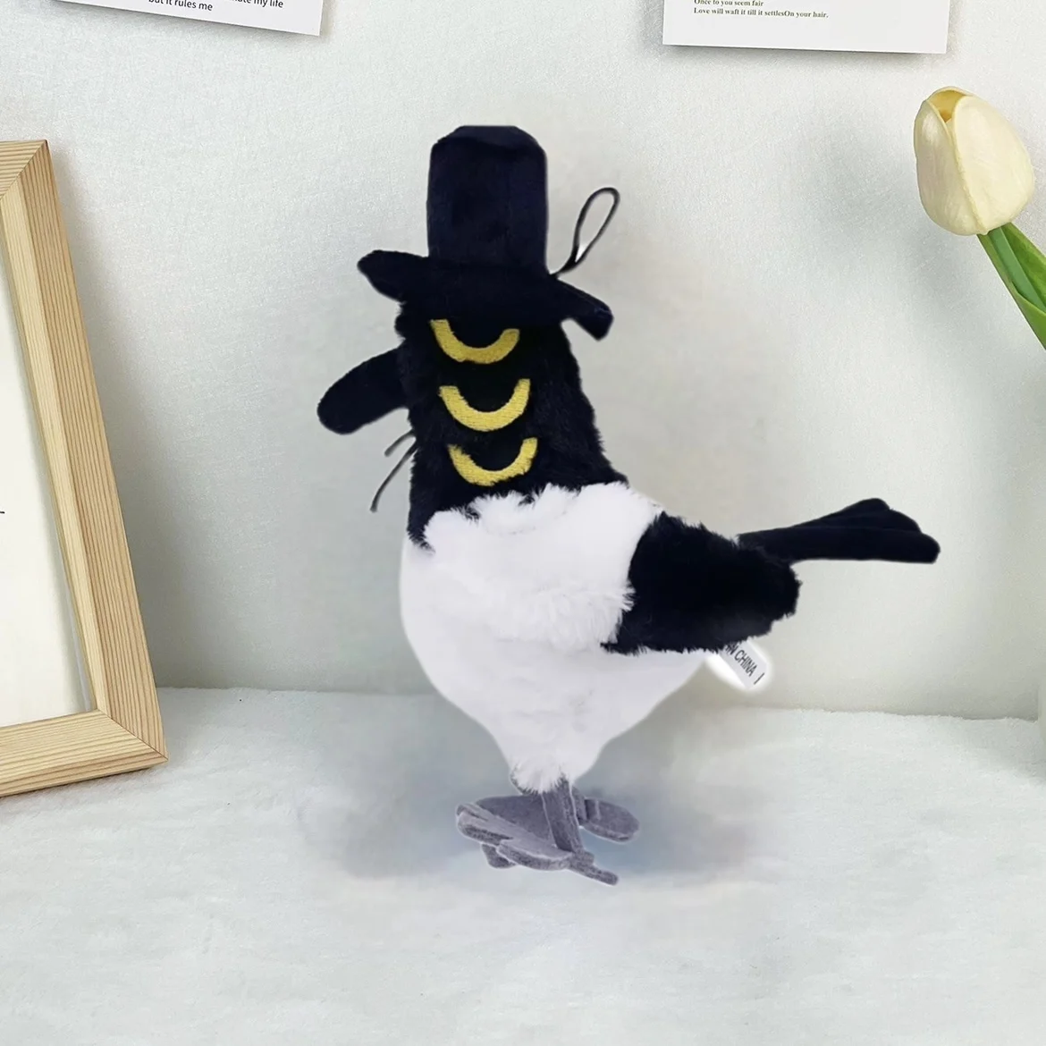 Color: plum - TreasuringU New hot Kpop Demon Plush Toys Game Hunters Tiger Stuffed Toy Doll Blue Tiger Animals Plushie Birthday Gifts