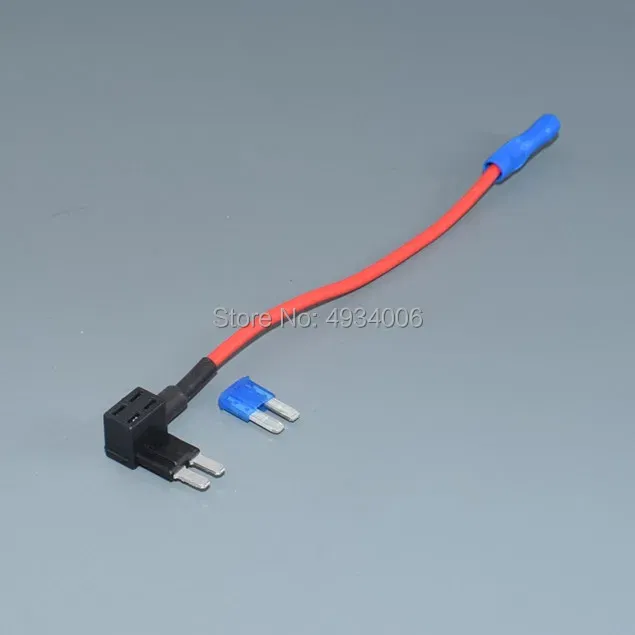 Color Name: GRAY - Worldgolden Add Circuit Micro2 Blade Fuse Boxe Holder Piggy Back Tap Fuse Holder