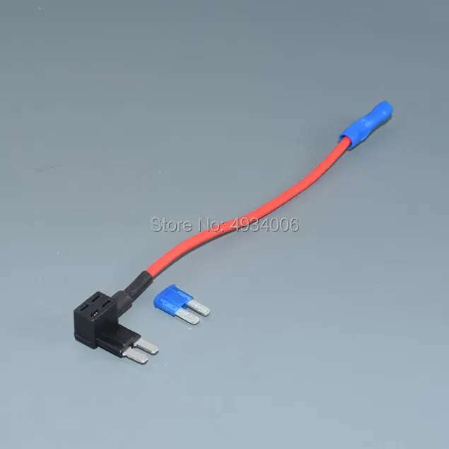 Color Name: GRAY - Worldgolden Add Circuit Micro2 Blade Fuse Boxe Holder Piggy Back Tap Fuse Holder