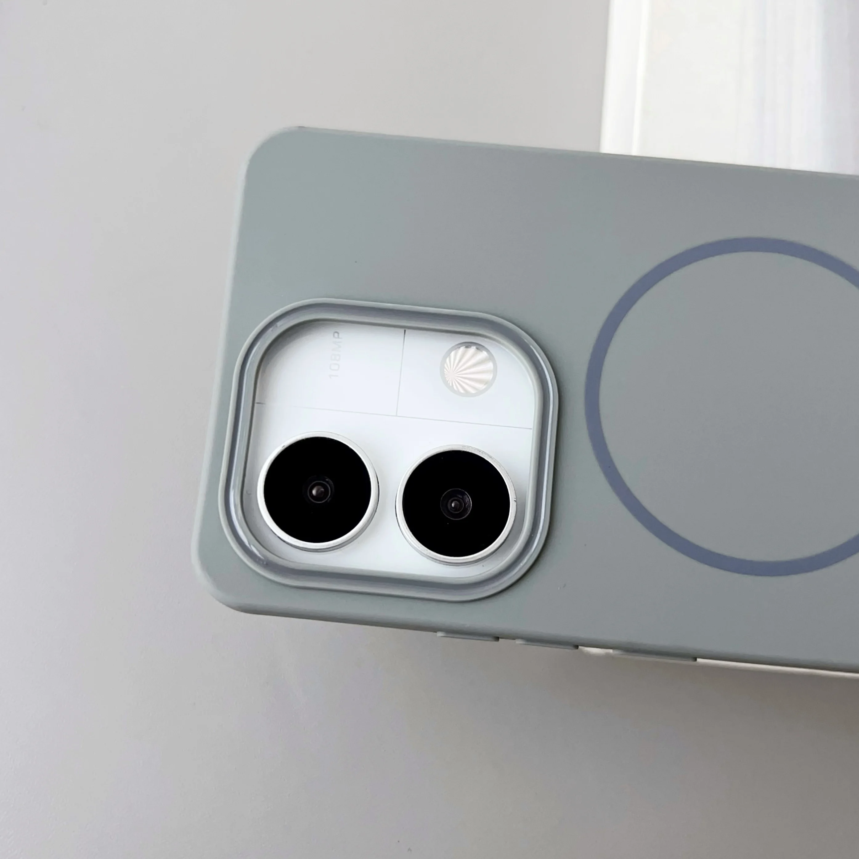 Color: black, Compatibility by Model: Redmi Note 14 Pro 4G (Global) - NEW  For Redmi Note 14 13 Pro A4 A5 4G 5G skin sensitive original thin circle magnetic solid color phone protective case