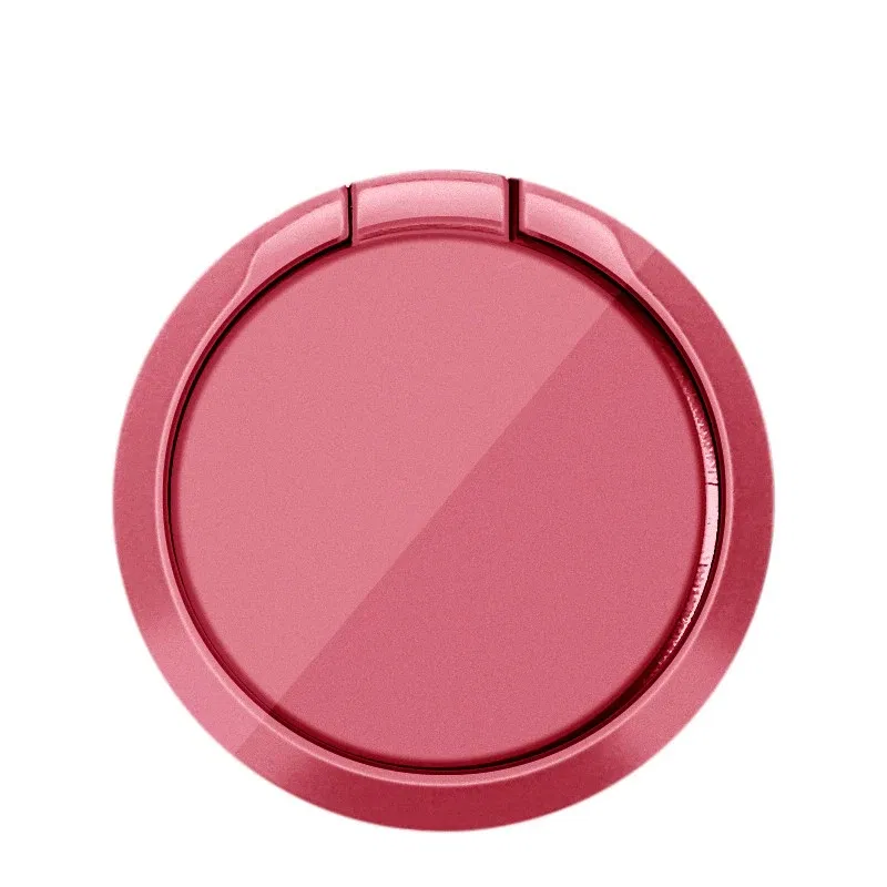 Color: Orange - Mobile Phone Holder Ring Buckle Metal Lazy Car Holder Liquid Gift for IPhone XS Huawei Samsung Cell Smart Phone Ring Holder