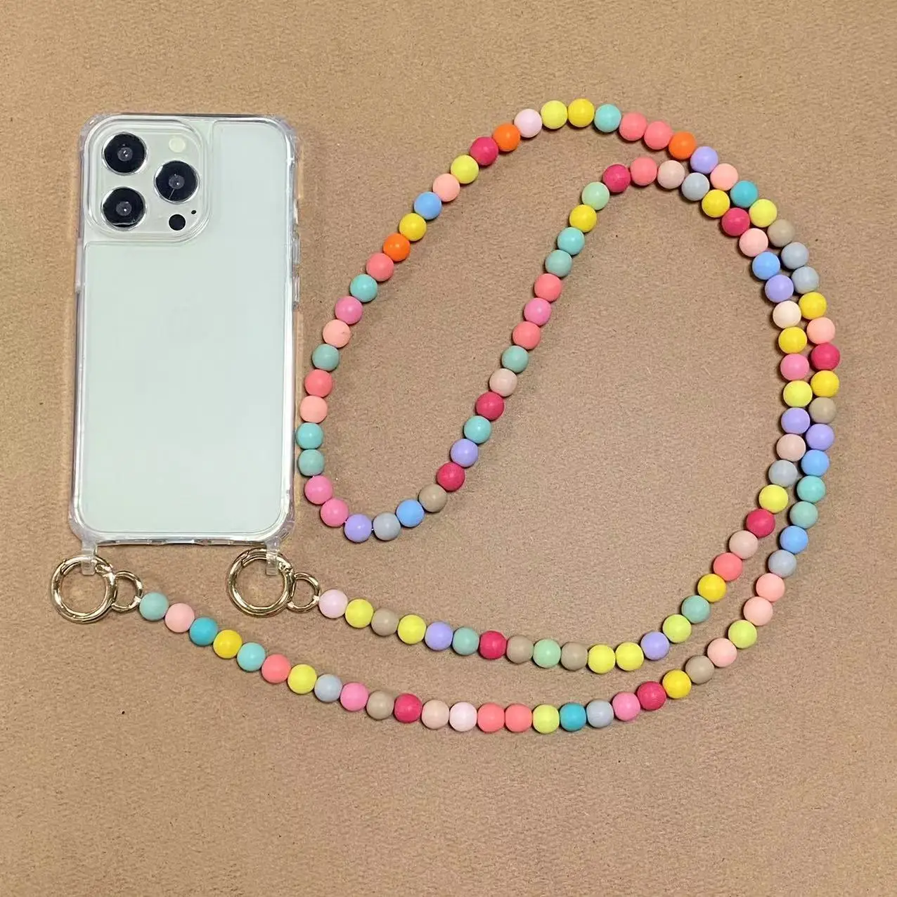 Color: Sky blue, Bundle: Case & Strap, Material: ABS - Korean Pearl Bracelets Chain Case with Lanyard Aesthetic Luxury Shell for Iphone 15 12 14 Pro Max XR X XS 7 8 Plus 15 Pro Cover