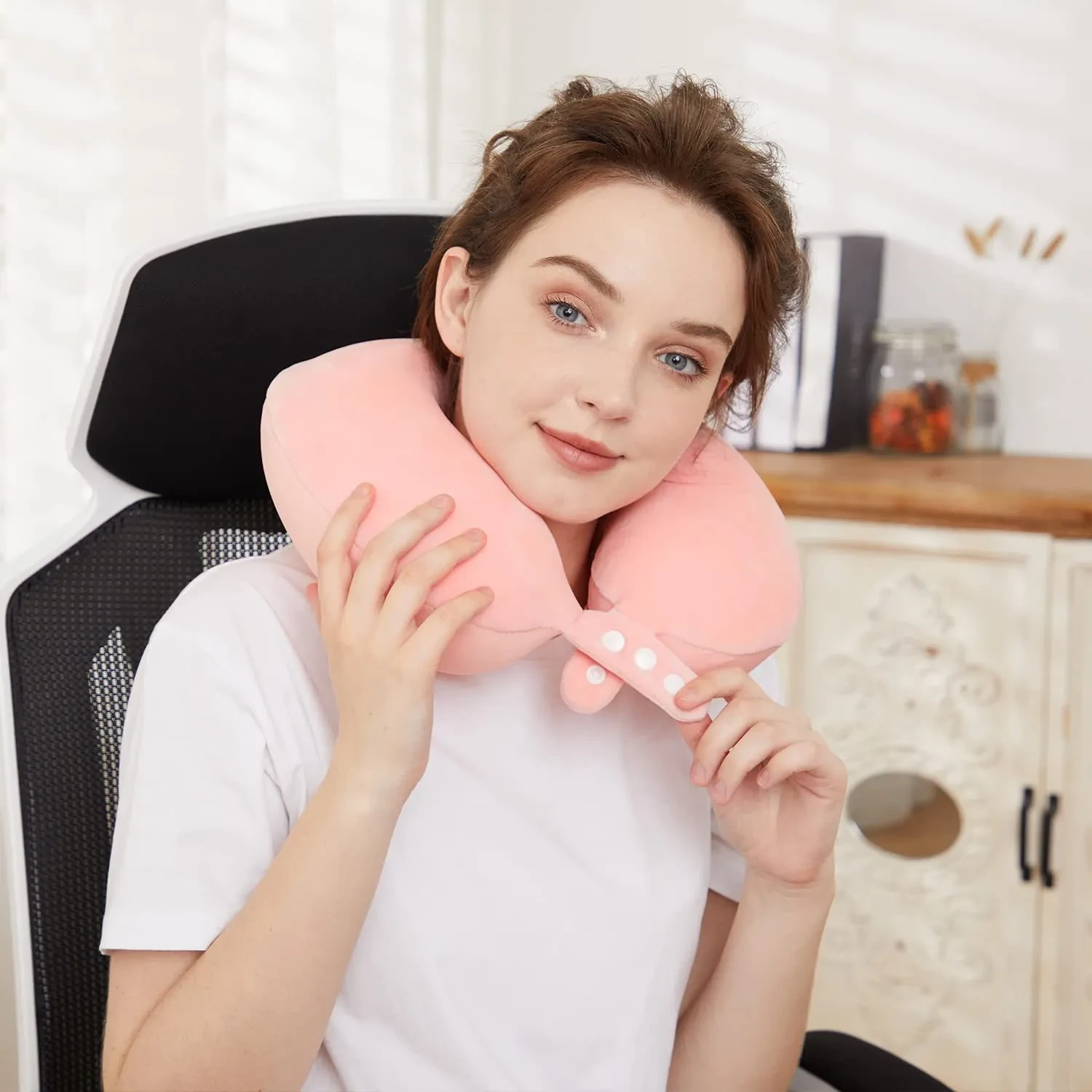 Memory Foam Neck Pillow Travel