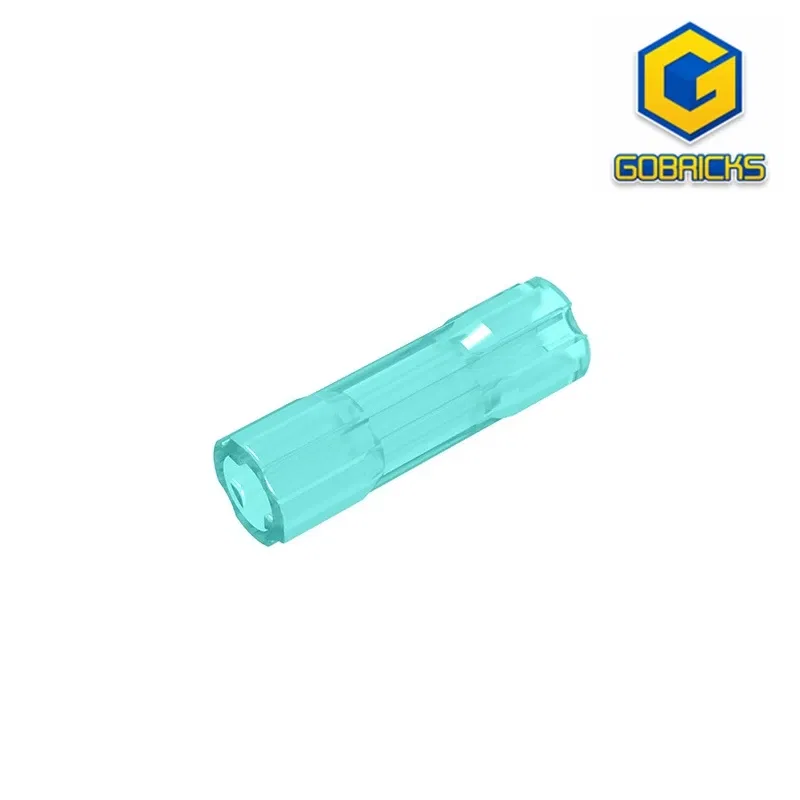 Color: Yellow - Gobricks GDS-1145  Technical, Axle Connector 3L compatible with lego 26287 children's toys Assembles Building Blocks Technical