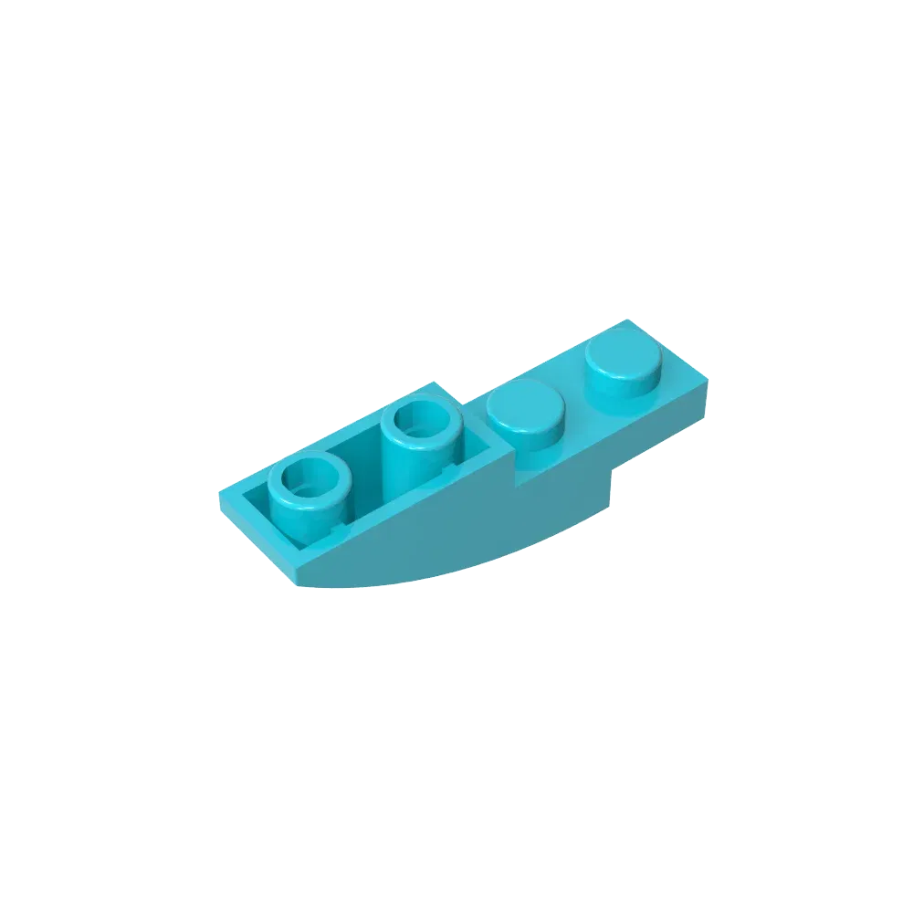 Color: tan - Gobricks GDS-731 BRICK 1X4X1 INV. BOW compatible with lego 13547 children's DIY Educational Building Blocks Technical