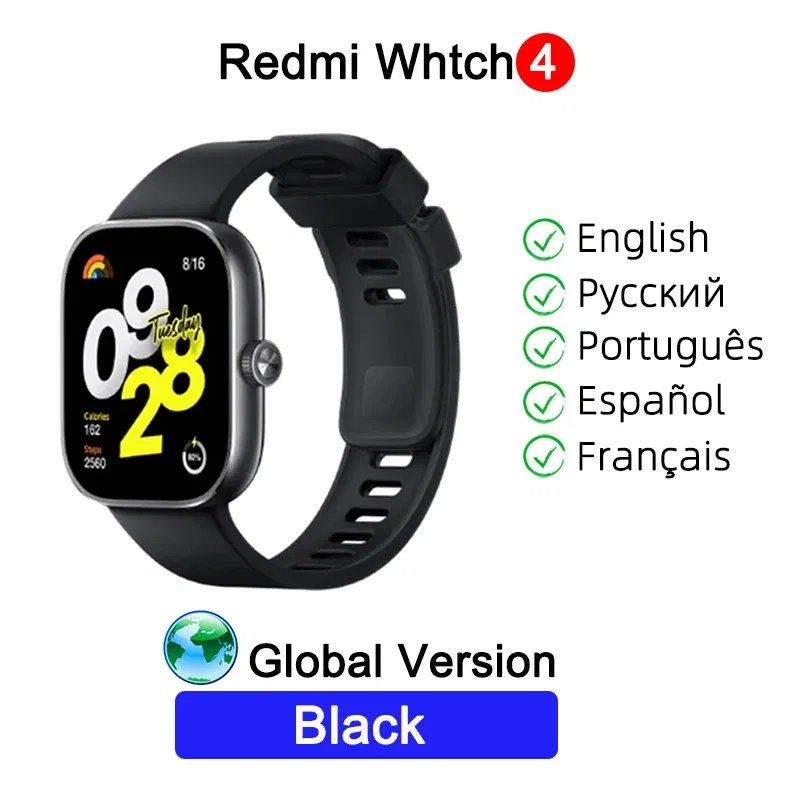 Color: Blue, Ships From: CHINA - New! Global Version Watch 4 Ultra Large 1.97'' AMOLED Display GPS GNSS Smartwatch Bluetooth Phone Call Smart Sleep Monitoring