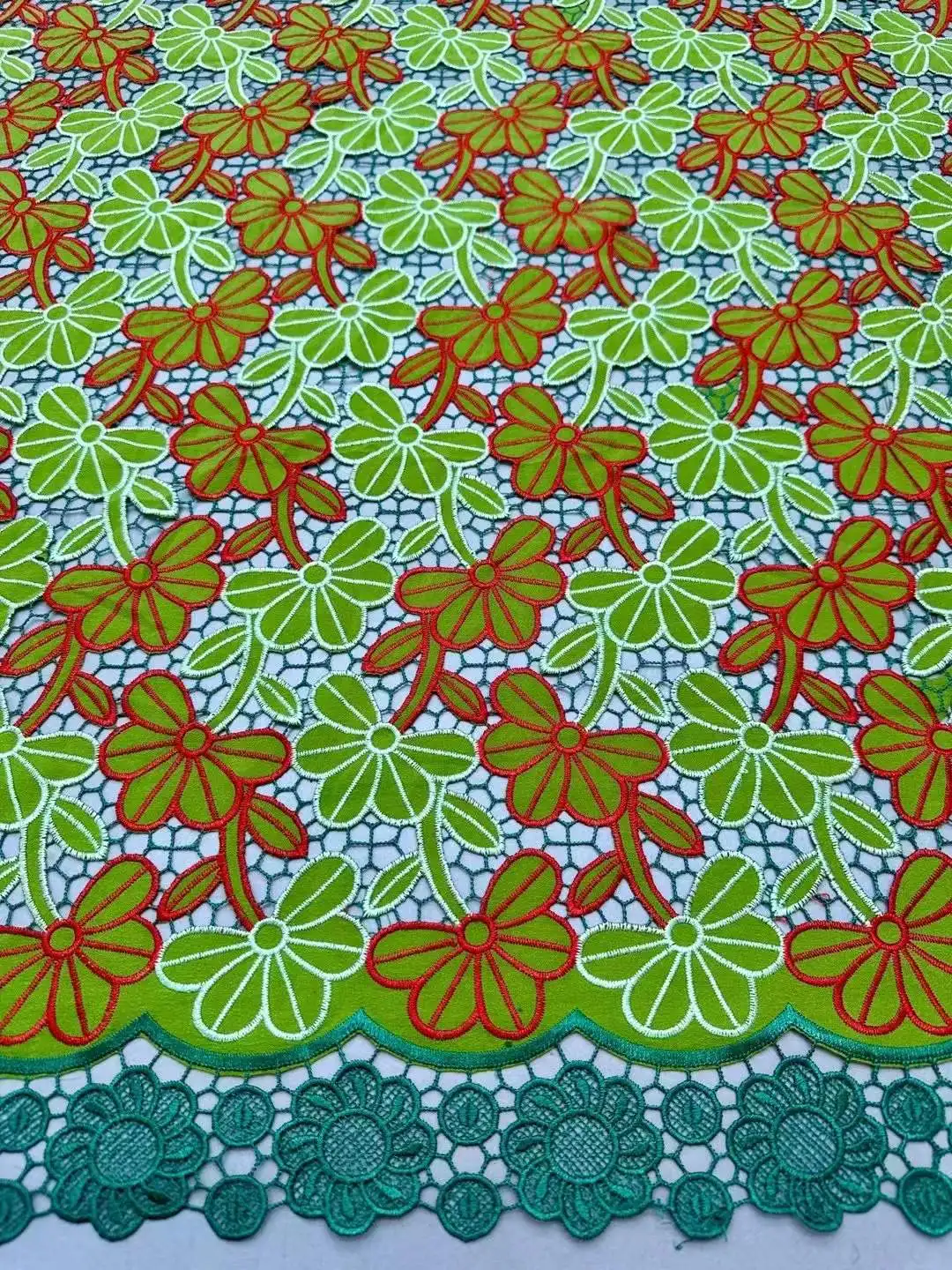 2025Latest Delicate Very Soft Cotton Laser Embroidery Best Quality Swiss Lace Fabric Party Evening Dresses NN1968_R