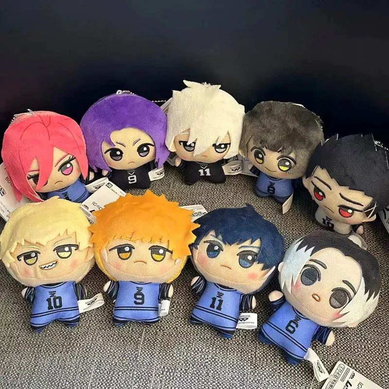 Color: DeepPink, Height: 11cm-30cm - 10cm Mini BLUE LOCK Plush Stuffed Doll Seishiro Nagi Isagi Yoichi Chigiri Bachira Meguru Doll Pendant Keychain Toy For Gift
