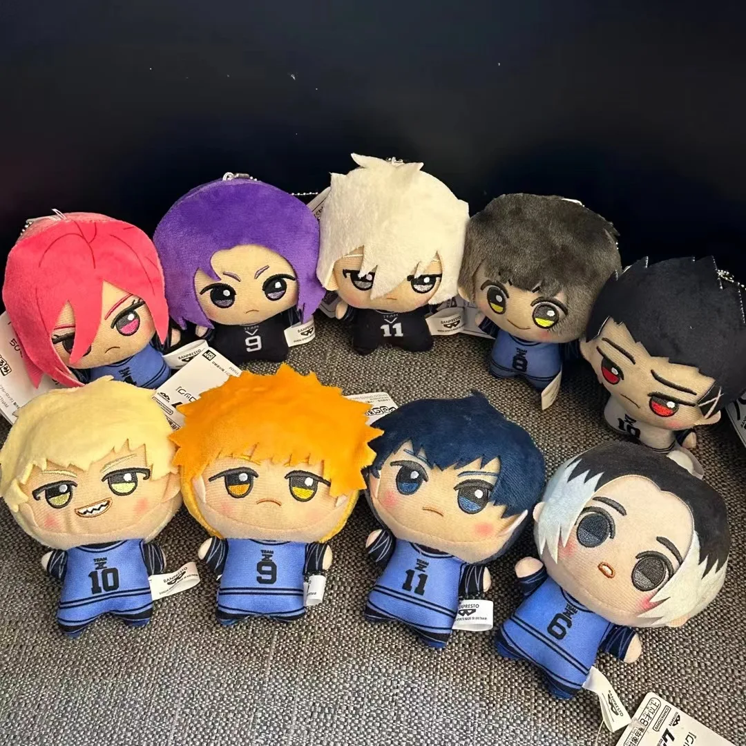 Color: DeepPink, Height: 11cm-30cm - 10cm Mini BLUE LOCK Plush Stuffed Doll Seishiro Nagi Isagi Yoichi Chigiri Bachira Meguru Doll Pendant Keychain Toy For Gift