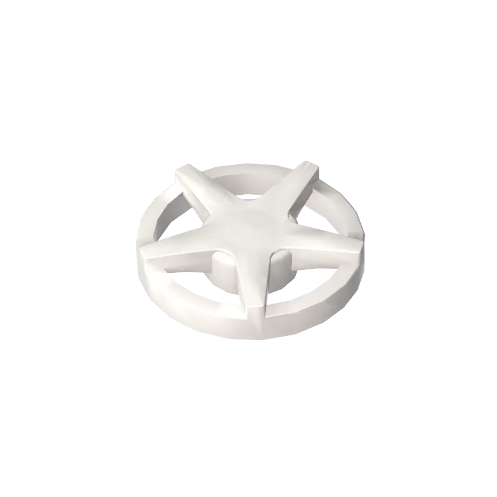 Color: black - Gobricks GDS-21242 Wheel Cover 5 Spoke - for Wheel 18976 compatible with lego 18978A Assembles Building Blocks children's toys