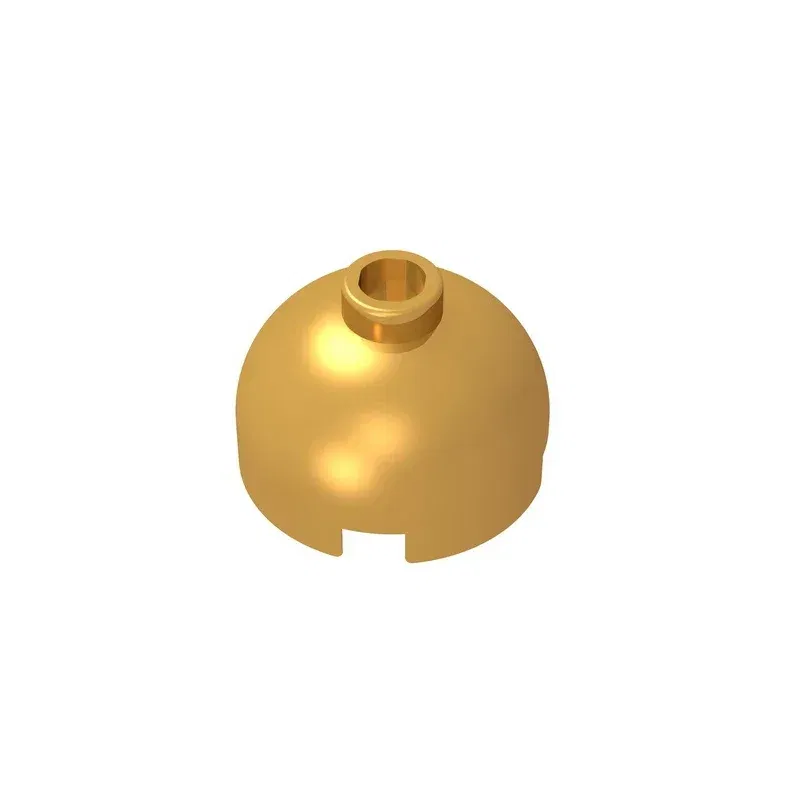 Color: plum - Gobricks GDS-742 Circles/Angles Brick2x2 Round brick compatible with lego 18841 30367 DIY Educational Building Blocks