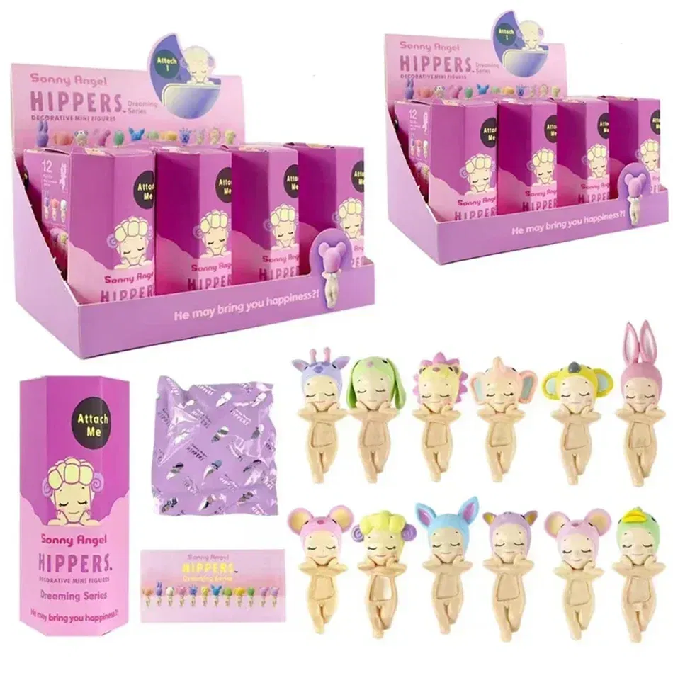 Color: WHITE - Collection 57Style Sonny Angel Blind Box Dreaming Series Mini Anime Figure Ornaments Dolls Fans Children Christmas Birthday Gift